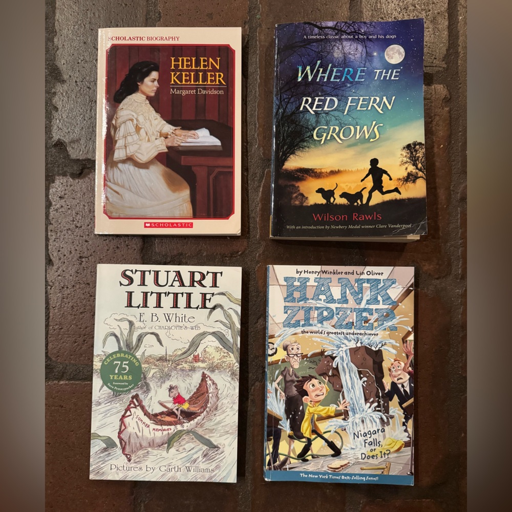 Set of Four Classic Books